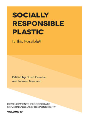 cover image of Socially Responsible Plastic